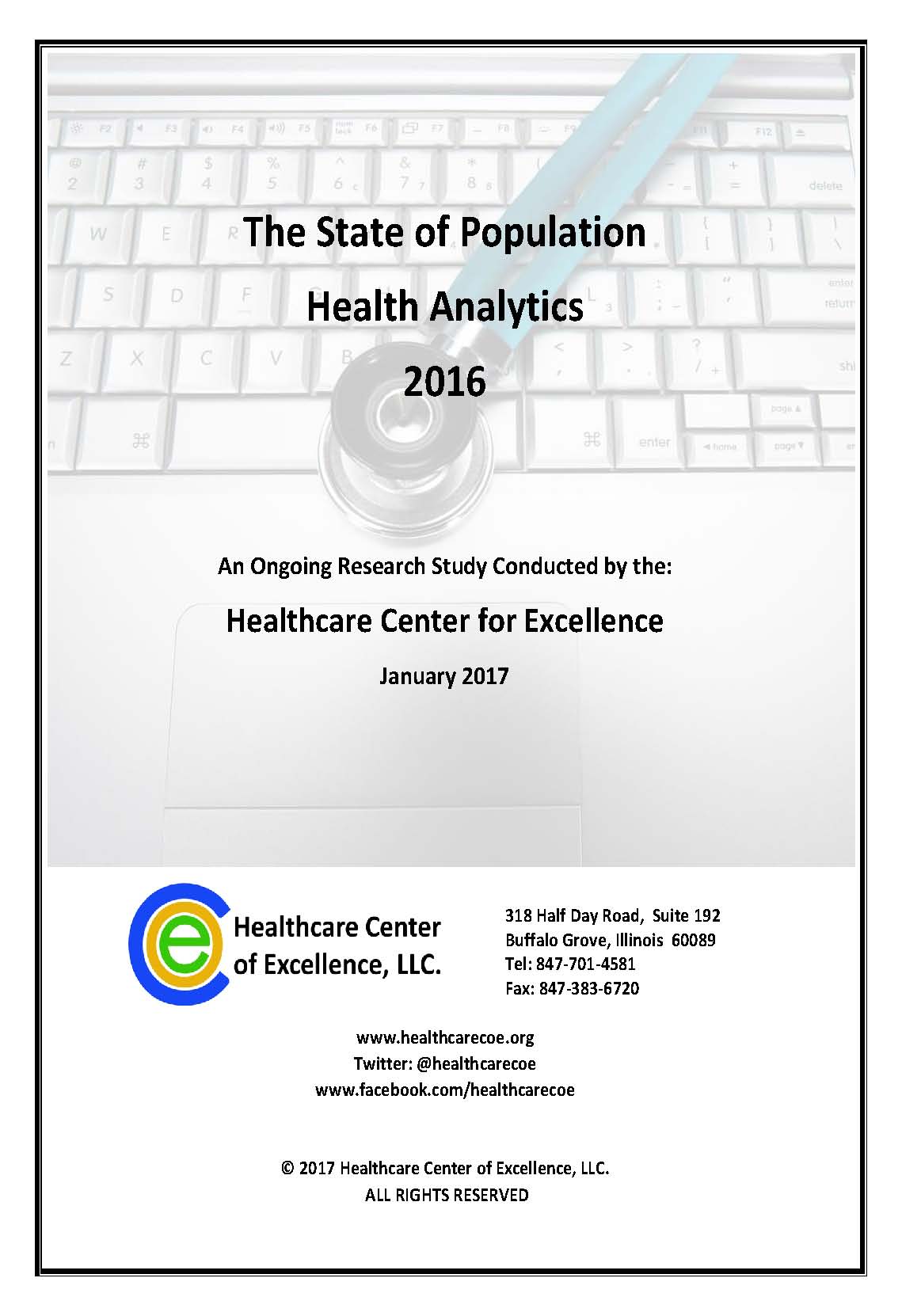 2016 State of Population Health Analytics Study